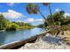 Scenic view of a waterway with a retaining wall at 6406 Lincoln Rd, Bradenton, FL 34203