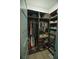 A well-organized closet featuring ample shelving and hanging space for clothing and accessories at 6713 Taneytown St, North Port, FL 34291