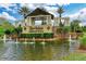 Del Webb Lakewood Ranch entrance sign with a pond and water fountain feature at 6756 Chester Trl, Lakewood Ranch, FL 34202