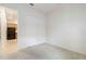 Bedroom with carpet, closet, and view to the kitchen at 7314 Hamilton Rd, Bradenton, FL 34209