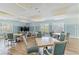The clubhouse offers a relaxing atmosphere with tables, chairs, and plenty of natural light at 7314 Hamilton Rd, Bradenton, FL 34209