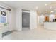 Bright foyer features tile flooring and natural light from front door at 7314 Hamilton Rd, Bradenton, FL 34209
