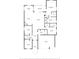 Detailed floor plan showcasing layout of bedrooms, living spaces, and kitchen in the home at 15508 High Bell Pl, Bradenton, FL 34212