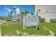 Second Bay Shore Condominiums 55+ Retirement Community sign at 1838 Restful Dr # K-1, Bradenton, FL 34207
