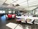 Banquet room with tables, chairs, and decorations for community events at 3272 Lake Bayshore Dr # 515, Bradenton, FL 34205