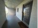 Well-maintained front door with welcome mat, offering a glimpse of the serene surroundings at 3272 Lake Bayshore Dr # 515, Bradenton, FL 34205