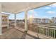 Expansive balcony boasts bright sunshine and neighborhood views at 4318 Marina View Way, Cortez, FL 34215