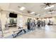 Modern gym featuring weight machines, treadmills, free weights, and ample space for exercise and fitness at 4625 Canoe Creek Ave, Parrish, FL 34219
