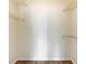 An empty closet with white walls and wire shelving at 4802 51St W St # 808, Bradenton, FL 34210