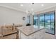 Kitchen featuring a large island with a sink, recessed lighting, and stainless steel appliances at 5187 Barnett Cir, Lakewood Ranch, FL 34211