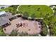 Aerial view of playground, park, and lawn at 5240 Bentgrass Way, Bradenton, FL 34211