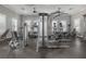 Modern gym with updated machines and equipment for a complete workout at 5240 Bentgrass Way, Bradenton, FL 34211