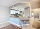 Eat-in kitchen with bar seating and view of Gathering room at 5459 Bentgrass Dr # 2-116, Sarasota, FL 34235