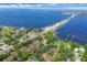 Aerial view showcasing the community's proximity to the water and stunning coastal scenery at 7915 4Th W Ave # 7915, Bradenton, FL 34209