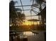 The pool area is a beautiful place to relax and unwind as the sun sets at 1539 Ormond Ter, Parrish, FL 34219