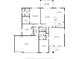 Detailed floor plan showcasing the layout of the home, with dimensions and room names at 1905 Via Napoli St, Plant City, FL 33566