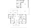 Detailed floor plan showcasing layout with bedrooms, bathrooms, living spaces, patio and garage at 2214 Elise Marie Dr, Seffner, FL 33584