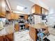 Updated kitchen with stainless steel appliances, granite countertops, and ample cabinet space at 2214 Elise Marie Dr, Seffner, FL 33584