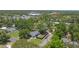 Overhead view of a neighborhood with tree-lined streets and a mix of residential buildings, capturing community feel at 304 34Th W St, Bradenton, FL 34205
