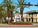 Charming downtown Venice entrance with palm trees and classic Florida architecture at 4257 Hearthstone Dr, Sarasota, FL 34238