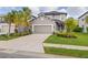 Attractive two-story home with a well-manicured lawn, a wide driveway, and a two-car garage at 5532 Summit Gln, Bradenton, FL 34203