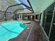 Enclosed pool with spa and sunbathing patio at 6839 Turnberry Isle Ct, Lakewood Ranch, FL 34202