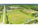 Aerial view showcasing well-maintained sports fields, perfect for outdoor activities and community events at 7410 61 E St, Palmetto, FL 34221