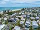 A neighborhood with beachfront access and beautiful blue water at 109 Maple Ave, Anna Maria, FL 34216