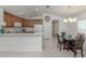 Open concept, showing the kitchen and dining room combination at 12682 Shimmering Oak Cir, Venice, FL 34293