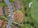 Aerial view of the property highlighting the community layout and golf course at 13810 Messina Loop # 202, Bradenton, FL 34211