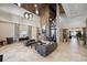 A spacious lobby with comfortable seating, stone accents, and modern decor at 13810 Messina Loop # 202, Bradenton, FL 34211