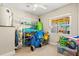 Storage room full of beach toys, beach equipment and shelving at 145 50Th St, Holmes Beach, FL 34217