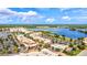 Stunning aerial view of the community's shopping area, showcasing the proximity to retail and dining at 14835 Lyla Ter, Bradenton, FL 34211