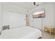 Cozy bedroom with white walls, double closet and TV for relaxing at 14835 Lyla Ter, Bradenton, FL 34211