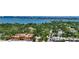 An aerial view of the landscape and waters surrounding the community at 1864 Goldenrod St, Sarasota, FL 34239
