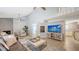 Bright open-concept living room featuring tile floors at 2420 Webber St, Sarasota, FL 34239