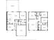 Detailed floor plan illustrating the layout of the home, including bedrooms, living spaces, and bathrooms at 4005 Willow Branch Pl, Palmetto, FL 34221