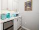 Pantry with ample storage, mini fridge, and counter space for small appliances at 5644 Flagstone Trl, Palmetto, FL 34221