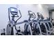 Row of several elliptical machines, offering an effective cardiovascular workout area at 6714 Alstead Cir, Bradenton, FL 34202