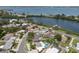Wonderful waterfront homes boast private pools and easy access to the bay at 715 Fontana Ln, Bradenton, FL 34209