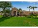 Inviting single-story house showcases a well-manicured lawn and beautiful landscaping in a tranquil neighborhood at 730 Old Quarry Rd, Bradenton, FL 34212