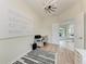 Open concept home office features a modern desk and ample natural light at 7327 38Th Court East, Sarasota, FL 34243