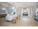 A modern reception area with a sleek desk, stylish seating, contemporary decor, and a welcoming atmosphere at 8218 Genoa Blvd, Lakewood Ranch, FL 34202