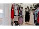 Walk-in closet providing ample storage with shelving, hanging racks, and well-organized space at 9102 12Th Nw Ave, Bradenton, FL 34209