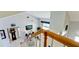 Bright foyer with stairs and vaulted ceilings at 9102 12Th Nw Ave, Bradenton, FL 34209