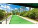 Enjoy the Florida lifestyle on the community's perfectly manicured bocce ball court with shade and bench seating at 11625 Parrotfish St, Venice, FL 34292