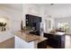 Kitchen with granite countertops, stainless steel appliances, and ample cabinet space at 12031 Longview Lake Cir, Lakewood Ranch, FL 34211