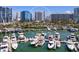 Stunning high-rise condo with marina and city views at 1233 N Gulfstream Ave # 401, Sarasota, FL 34236