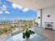 This condo has a balcony with seating and a lovely view of the city skyline at 1233 N Gulfstream Ave # 401, Sarasota, FL 34236