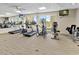 Well-equipped gym with treadmills, elliptical machines, and stationary bikes at 1233 N Gulfstream Ave # 401, Sarasota, FL 34236